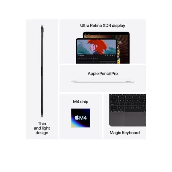 Apple iPad Pro M4 11inch | 13inch | 256GB 512GB 1TB 2TB - Image 4